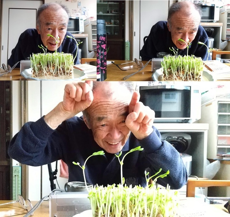 20201120豆苗と父.jpg